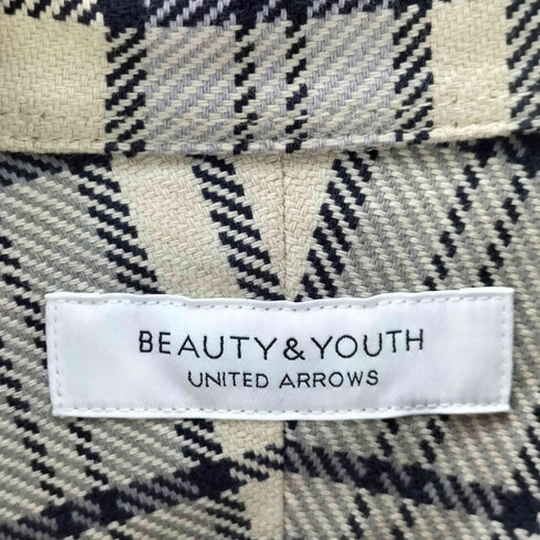 ビューティーアンドユースユナイテッドアローズ BEAUTY & YOUTH UNITED ARROWS コットンチェックビッグシャツ レディース