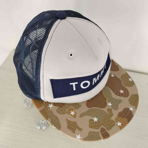トミー TOMMY カモ柄 星 メッシュキャップ メンズ