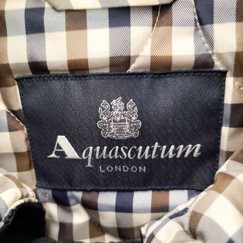 アクアスキュータム AQUASCUTUM WYNCOL Short Mods Coat 中綿 ショートモッズコート メンズ 36