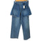 LAKOLE スカートレイヤーデニムパンツ レディース JPN:M