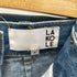 LAKOLE スカートレイヤーデニムパンツ レディース JPN:M