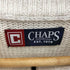 チャップス CHAPS ロゴ刺繍 ハーフジップ コットンニット メンズ import:XXL