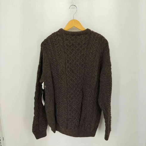 オービス ORVIS 90-00s アイルランド製 ウール フィッシャーマン ニット メンズ import:XL