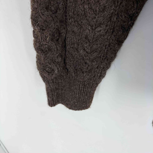 オービス ORVIS 90-00s アイルランド製 ウール フィッシャーマン ニット メンズ import:XL