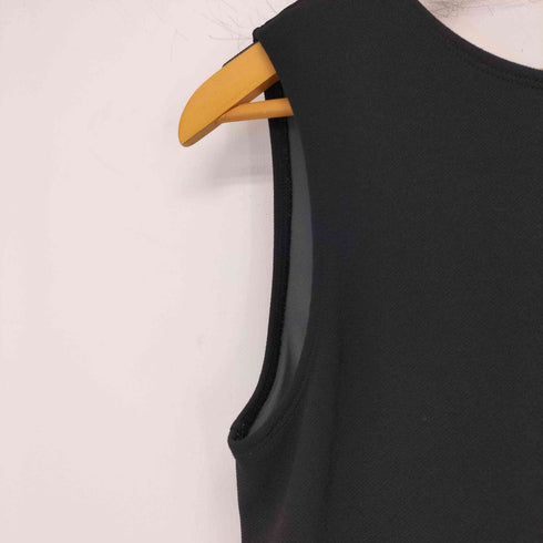 ビューティーアンドユースユナイテッドアローズ BEAUTY & YOUTH UNITED ARROWS ジョーゼット カルゼ ノースリーブ マキシワンピース レディース