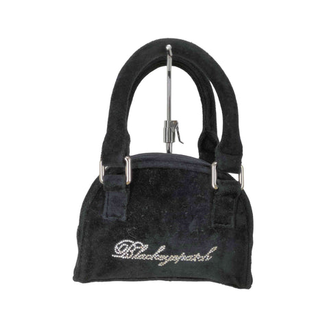 ザブラックアイパッチ THE BLACK EYE PATCH B Emblem Velour Mini Bag レディース