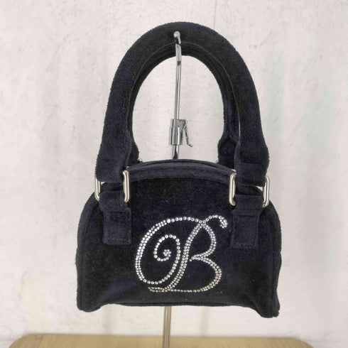 ザブラックアイパッチ THE BLACK EYE PATCH B Emblem Velour Mini Bag レディース