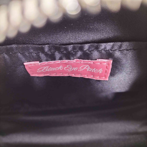 ザブラックアイパッチ THE BLACK EYE PATCH B Emblem Velour Mini Bag レディース