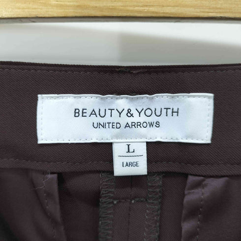 ビューティーアンドユースユナイテッドアローズ BEAUTY & YOUTH UNITED ARROWS ポリエステルツイルフレアパンツ レディース JPN:L