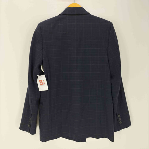 ザラ ZARA チェック柄 ダブルブレストテーラード レディース import:M