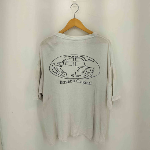 bsrabbit ロゴプリントクルーネックTシャツ メンズ import:XL