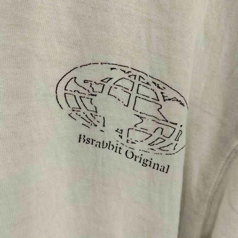 bsrabbit ロゴプリントクルーネックTシャツ メンズ import:XL