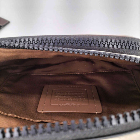 コーチ COACH 24AW シグネチャー レーサー ベルト レザー バック ボディ バック メンズ