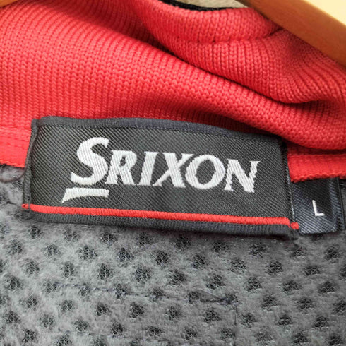 スリクソン SRIXON ロゴ刺繍 トラックジャケット メンズ import:L