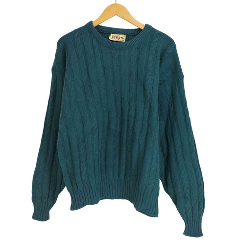 ジャンセン jantzen 80-90S USA製 ケーブルニット メンズ import:M