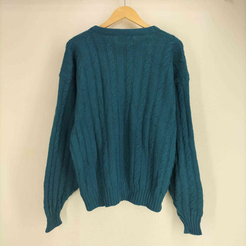 ジャンセン jantzen 80-90S USA製 ケーブルニット メンズ import:M