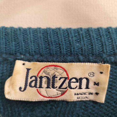 ジャンセン jantzen 80-90S USA製 ケーブルニット メンズ import:M