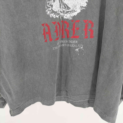 アドラー ADRER VINTAGE MAKE HEAVY WEIGHT PIGMENT LONG T ヴィンテージ メイク ヘビーウェイト ピグメント ロングTシャツ メンズ JPN:L