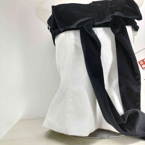 ザラ ZARA リボン付き ホルダーネックトップス レディース import:XS