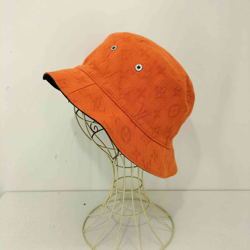 ルイヴィトン LOUIS VUITTON シャポー・モノグラムデニム リバーシブルハット メンズ