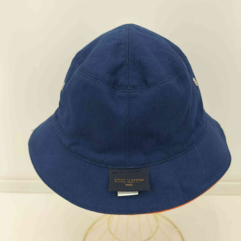 ルイヴィトン LOUIS VUITTON シャポー・モノグラムデニム リバーシブルハット メンズ