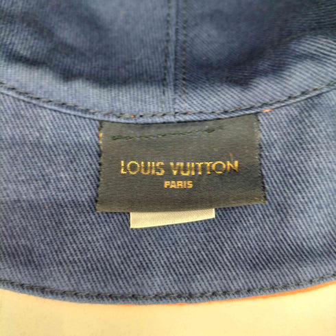 ルイヴィトン LOUIS VUITTON シャポー・モノグラムデニム リバーシブルハット メンズ