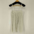 ザラ ZARA メタリックヤーンフリンジワンピース レディース import:S