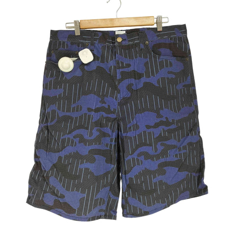 SPECIAL GUEST KK SHIRT PATTERN CAMO BAGGY SHORT street メンズ XL