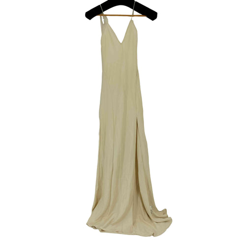 ザラ ZARA スリットキャミワンピース レディース import:XS