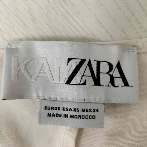 ザラ ZARA スリットキャミワンピース レディース import:XS