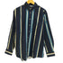 TRADER BAY 90S コットン ストライプ B.D L/S シャツ メンズ import:M