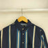 TRADER BAY 90S コットン ストライプ B.D L/S シャツ メンズ import:M