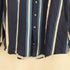 TRADER BAY 90S コットン ストライプ B.D L/S シャツ メンズ import:M