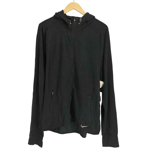 ナイキ NIKE RUNNING DRI-FIT 裾ロゴ ジップアップパーカー メンズ import:XL