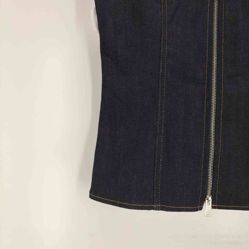 ザラ ZARA ジッパーデニムトップス レディース import:XS