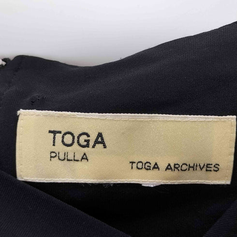 トーガプルラ TOGA PULLA バックジップドレープスカート レディース