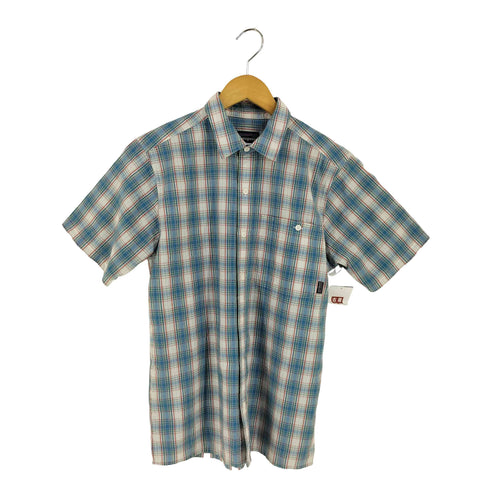 パタゴニア patagonia シアサッカー チェック シャツ メンズ import:S