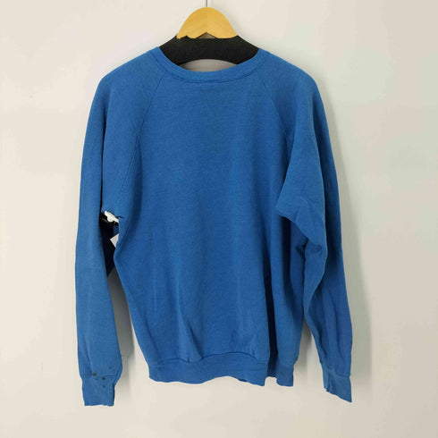 フルーツオブザルーム FRUIT OF THE LOOM 80s USA製 ICI FIBERITE 企業ロゴ ラグランスウェット メンズ JPN:XL