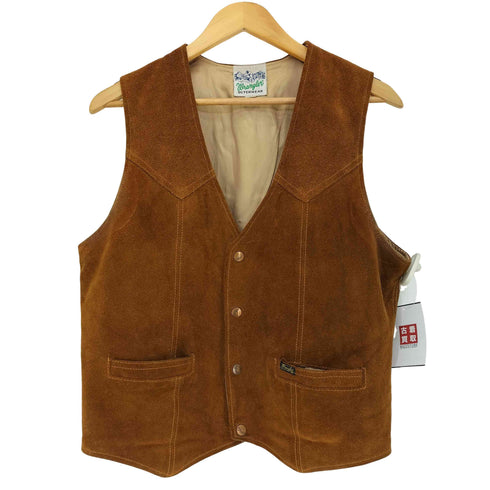 ラングラー Wrangler OUTERWEAR スエードレザーベスト メンズ import:M