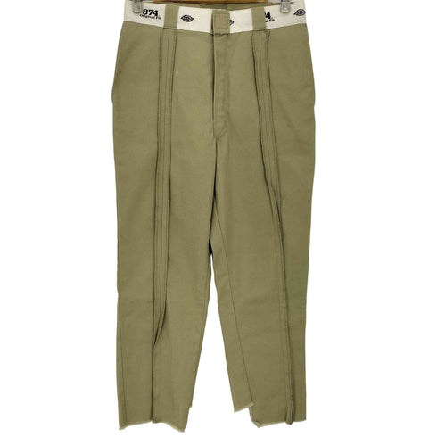 バウワウ BOWWOW INSIDEOUT DICKIES TROUSER インサイドアウト リメイクワークパンツ メンズ S