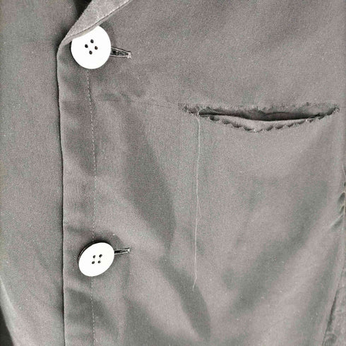 アンダーカバー UNDERCOVER 24SS レイヤード オープンカラー シャツ レディース JPN:1