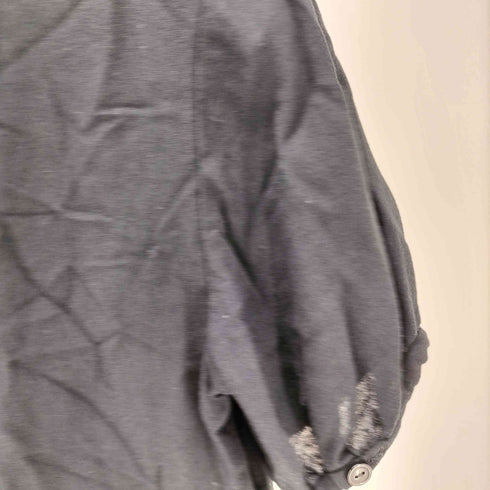 ヴィヴィアンウエストウッドレッドレーベル Vivienne Westwood RED LABEL 00S オリゾンティ タグ レーヨン S/S 開襟 ブラウス レディース 2