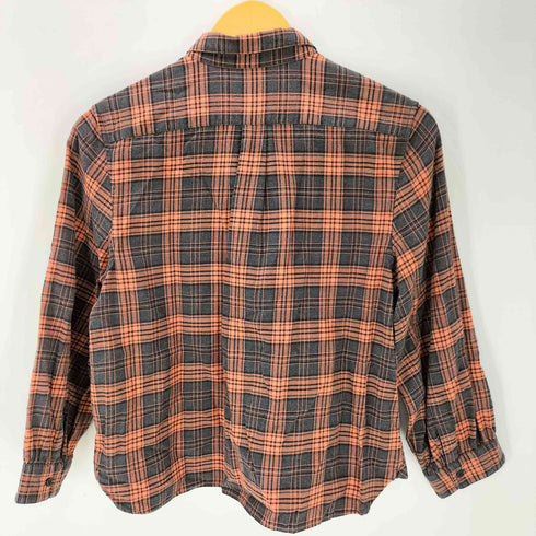 マーガレットハウエル MARGARET HOWELL チェック ハーフボタン L/S ブラウス レディース JPN:2
