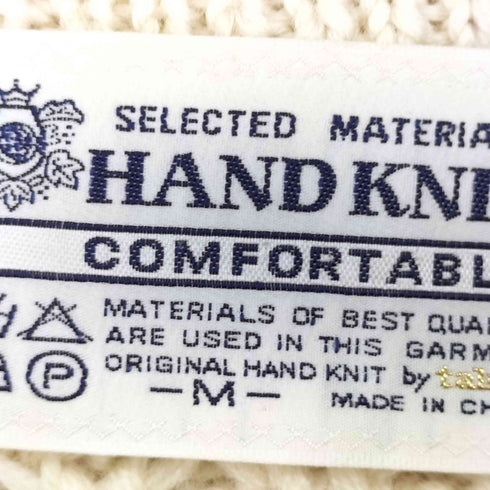 HAND KNIT COMFORTABLE フィッシャーマンニット メンズ JPN:M
