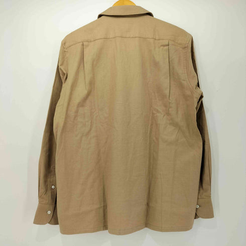 フェアファクス FAIRFAX Albini ロングスリーブ オープンカラーシャツ メンズ import:M