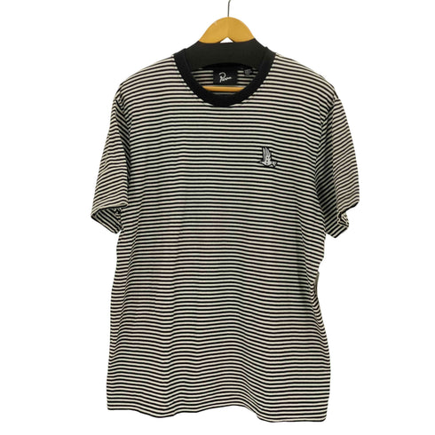 BY PARRA ワンポイントワッペンS/Sボーダーカットソー レディース JPN:L