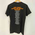 90s Hanesボディ USA製 一枚タグ シングルステッチ TOURING ツアー バンド プリントTシャツ メンズ import:M