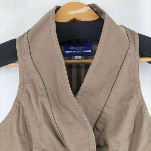 バーバリーブルーレーベル BURBERRY BLUE LABEL ナポレオンベスト レディース 38