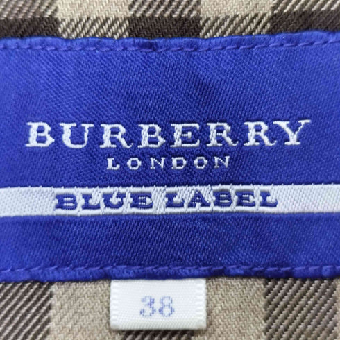 バーバリーブルーレーベル BURBERRY BLUE LABEL ナポレオンベスト レディース 38