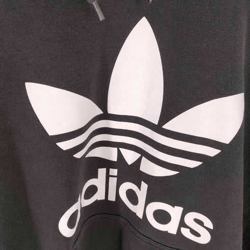 アディダス adidas トレフォイル センター ロゴ プルオーバー フーディー パーカー メンズ import:L